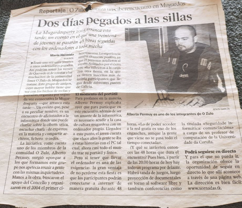 apermuy en La Voz de Galicia