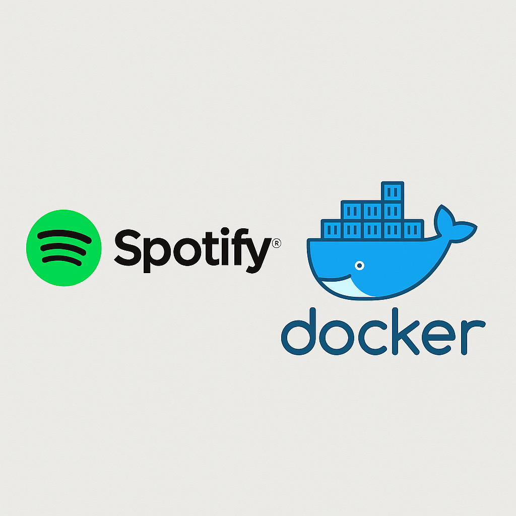Logos Spotify Docker