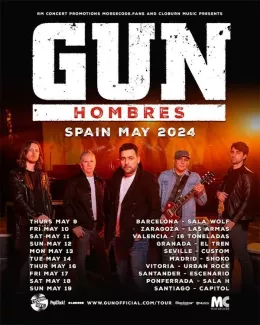Concierto de la banda escocesa GUN en la Sala Capitol de Santiago de Compostela