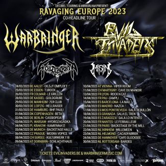 Warbringer + Evil Invaders + Schizophrenia